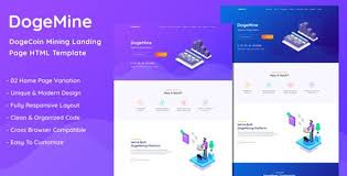 The most popular is cgminer 3.72 for ati gpus. Dogemine Dogecoin Mining Website Html Template Mining Dogecoin Dogemine Template Html Templates Templates Website Template