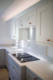 It does have a slight green undertone. Whitby In French Grey And Chalk White Laura Ashley Kitchens