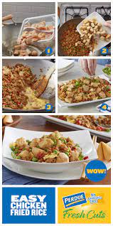 Easy Chicken Fried Rice Recipe Cooking Recipes Recipes Healthy Cooking