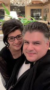 With my handsome Antonio at the Hispanic Inaugural Ball for President Trump  tonight in Washington DC. Celebrations leading up to the inauguration of  President Trump