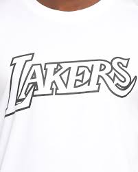 Los angeles lakers logo, lakers symbol meaning, history. Mitchell Ness Los Angeles Lakers Logo T Shirt White Black Culture Kings Us