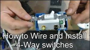 Collection of leviton 4 way switch wiring diagram. How To Wire And Install 4 Way Switches Youtube