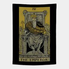 He is structure, order, and authority in your life. The Emperor Tarot Card The Emperor Tarot Card Tapestry Teepublic