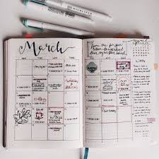 Cute March Calendar Design For Your Journal March Bullet Journal Journal Bullet Journal Inspiration