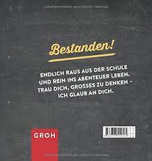 Herzlichen Glückwunsch zum Abitur : Groh, Joachim: Amazon.de: Bücher