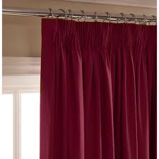 Next crushed velvet fringed eyelet curtains 228x 229cm /90x 90 new rrp£135. Wilko Red Thermal Blackout Pencil Pleat Curtains 228 W X 228cm D Wilko