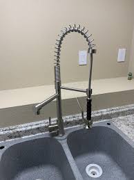 Today only, head on over to the home depot where you can score up to 50% off select kitchen faucets and up to 30% off select bathroom fixtures. Vigo Zurich Pull Down Spray Kitchen Faucet