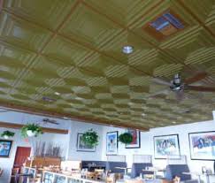 Decorative drop ceiling tiles 2×2. Drop Ceiling Tile 236 Antique Gold 2x2 Pvc 3 Dimensional Ceiling Tiles By Us