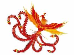 Unraveling the mystery of the phoenix the bird of immortality. Chinese Phoenix Auspicious Bird Rising From Ashes