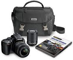 Customer Reviews Nikon D5100 Dslr Camera Body With 18 55mm And 55mm 200mm Vr Lenses Black 13073 Best Buy
