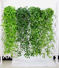 2 Bundle Hanging Plants Artificial Ivy Leaf Garland Vine Fake Foliage Flowers For Wedding Reception Decoration 47 Inches Mgt 023 Artificial Hanging Plants Hanging Plants Hanging Plants Indoor