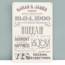 Congratulations on the silver jubilee of your wedding anniversary. 25th Wedding Anniversary Gifts For Wife
