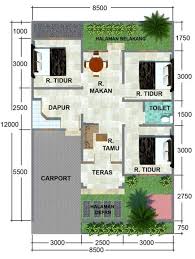 Berikut perbedaan rumah minimalis dan rumah sederhana: 20 Denah Rumah Minimalis 3 Kamar Tidur Rumahku Unik