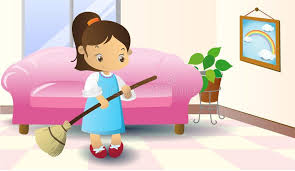 Sweeping The Floor A Girl Sweeping The Floor Affiliate Floor Sweeping Girl Href Sweeping Ad In 2020 Sweep The Floor Motion Graphics Animation Flooring