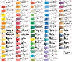 34 Best Colour Charts Images In 2019 Paint Color Chart