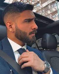 Menscave7 On Twitter Mens High Fade Haircut Beard Hairstyle High Fade Haircut