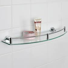 Find floating shelf brackets and custom shelves. Modern Glass Bathroom Shelves Trendecors