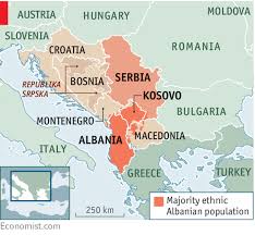 Here we have a map of one of the newest republics of europe. The Economist Explains The Difficulties Of Exchanging Territory In The Balkans The Economist Explains The Economist