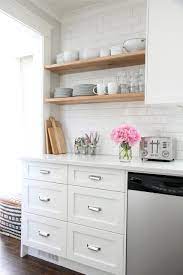 There are several advantages to going with uppers, but there's also a lot to say about open shelves or to help you decide on what's right for your kitchen, here's a guide to the three most popular approaches and other options available to you. Open Shelving Is It Still In Or On Its Way Out Tidbits