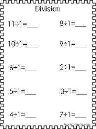 Carpentry Math Worksheets 10 Printable Division Worksheets Numbers 1 10 3rd 5th Grade Math In 2020 Division Worksheets Math Division Worksheets Math Worksheets