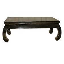 Vtg chinoiserie black lacquer wood coffee table painted mop carved stone. Black Lacquer Low Table Marble Top Coffee Table Low Tables Table