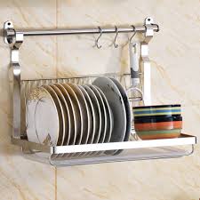 Get great deals on ebay! Kitchen Storage Shelf Stainless Steel Wall Mounted Storage Rack Drying Dish Rack Wall Rack Drain Basket Dish Rack Kitchen Shelf Kitchen Shelves Buy Online In Qatar At Qatar Desertcart Com Productid 83555306