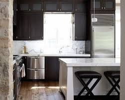 Kitchen Dark Cabinet Design Pictures Remodel Decor And Ideas Page 2 Kitchen Design Modern Small Contemporary Kitchen Design Small Modern Kitchens