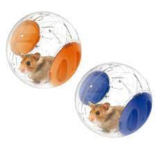 Amazon.com : Emours Running Wheel Mini 4.8 inch Small Animal Dwarf Hamster  Run Exercise Ball, Pack of 2, Small : Pet Supplies
