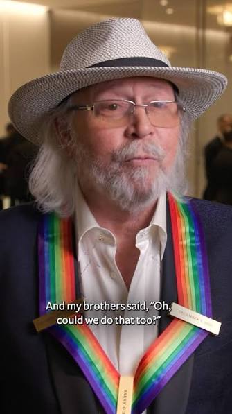 Barry Gibb (@officialbarrygibb) delves into the journey that propelled him  into pop stardom, offering reflective insights into his enduring career  alongside his brothers and emphasizing his ongoing ...