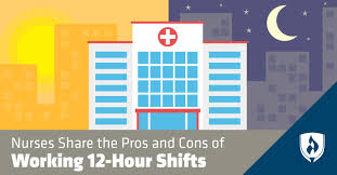 Each employee is scheduled to work 5 days, 40 hours per week, and take 2 days off. Nurses Share The Pros And Cons Of Working 12 Hour Shifts Rasmussen University