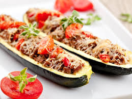Courgettes Farcies Au Thermomix Recette En 2020 Courgettes Farcies Recette Courgette Farcie Recette Avec Courgette