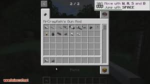 This mod adds new content into minecraft. Working Gun Mod 1 15 2 1 12 2 Pistol Shotgun Bazooka 99minecraft