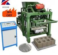QT4-25 Fully Automatic Concrete Block Machine Produces 5000 Blocks Per Day  for Sale in Kenya