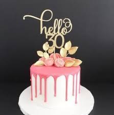 Creative ideas for 30th birthday cakes. Birthday 30th Ideas Turning 30 Cake Toppers 20 New Ideas 30th Birthday Cake Topper 30th Birthday Cake For Women 30th Birthday Cake For Her