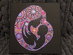 Die technik macht aus dem klavierspiel eine riesige datensammlung. Mother And Child Nursery Decor Mandal Painting Dot Mandala Gift Acrylic Home Decor Hand Painted Unique Meditation Dotsandmorebyeva Mandala Kunstunterricht Muster Malerei Mandala Zeichnung