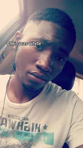 Chris Was Bleaching But When Chris Enter Naija Chris Brown