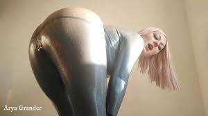 Latex Rubber Selfie Free Porn Video with Model Arya Grander - Pornhub.com