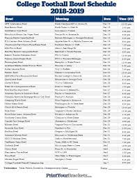 College football bowl pool printable. Printable College Football Bowl Schedule Pick Em College Football Bowl College Football Schedule College Football
