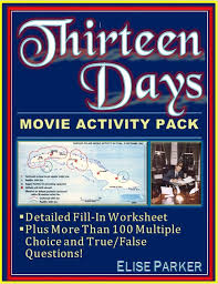 Comprehensive Activity Pack For The Cuban Missile Crisis Movie Thirteen Days Includes A Fill This Or That Questions Teaching History Social Studies Resources