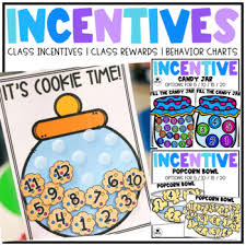 class incentive class reward behavior chart ultimate bundle