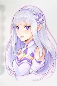 Attractive Sweet Anime Drawing Art You Have Never Seen Before By Ladowska Manga Girl Drawing Anime Face Drawing Cartoon Drawings