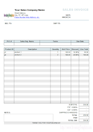 Sales Invoice Template With Discount Percentage Column Sales Invoice Template Sales Invoice Invoice Template