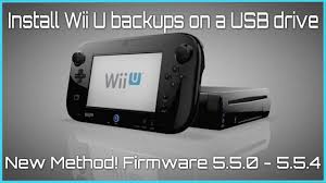 Игры от nintendo gamecube/wii/wii u/switch на пк. Install Wii U Backups On A Usb Drive New Method V5 5 0 5 5 4 2019 Youtube