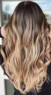 Red to blonde ombre is another fun combo to try if you want other variations with red. Best Brown Hair Colour Ideas With Highlights And Lowlights Blonde Tips Dark Chocolate Shadow Roots