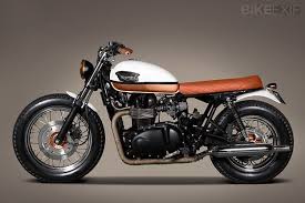 Ton Up Garage S Urban Pearl Triumph T100 Triumph Bonneville T100 Triumph T100 Und Motorrad