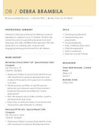 Babysitter Resume Examples Jobhero