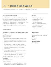 Dedicated which is an important attribute for a teacher. Babysitter Resume Examples Jobhero