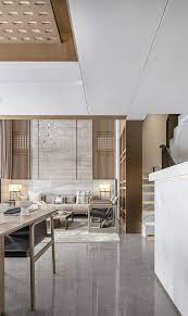 新中式 越简洁 越贵气 库玛设计 建e室内设计网 设计案例in 2020 living room interior living decor bedroom design