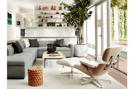Lounge Chair With Optional Footrest Is Cladded With Soft Italian Leather Attached Lounge Chairs Living Room Eames Lounge Chair Living Room Eames Lounge Chair