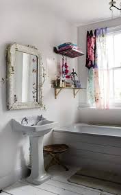 A vintage look can make your you could play around with the doors and the windows as well to beautifully craft your bathroom. Shabby Chic Bathroom Ideas